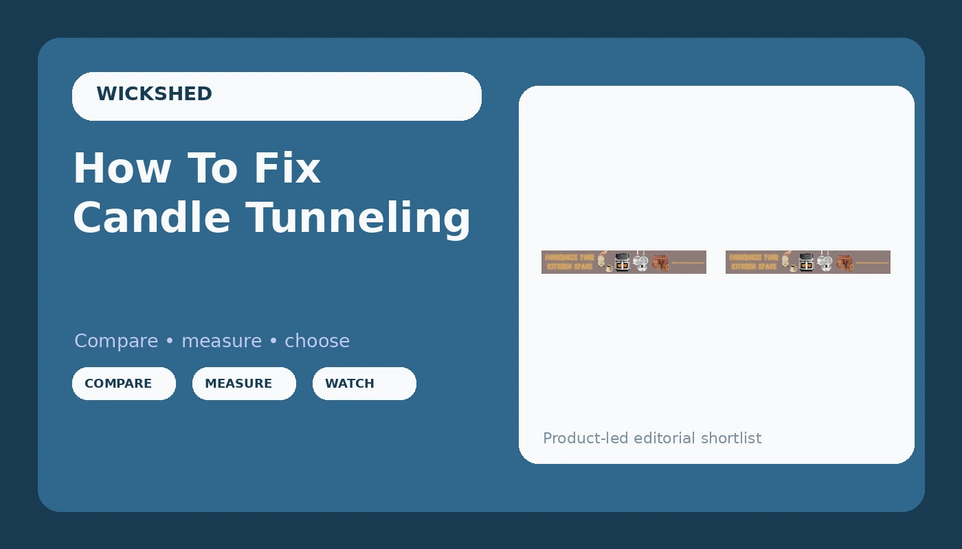 How To Fix Candle Tunneling - WickShed review with measurements and honest opinion
