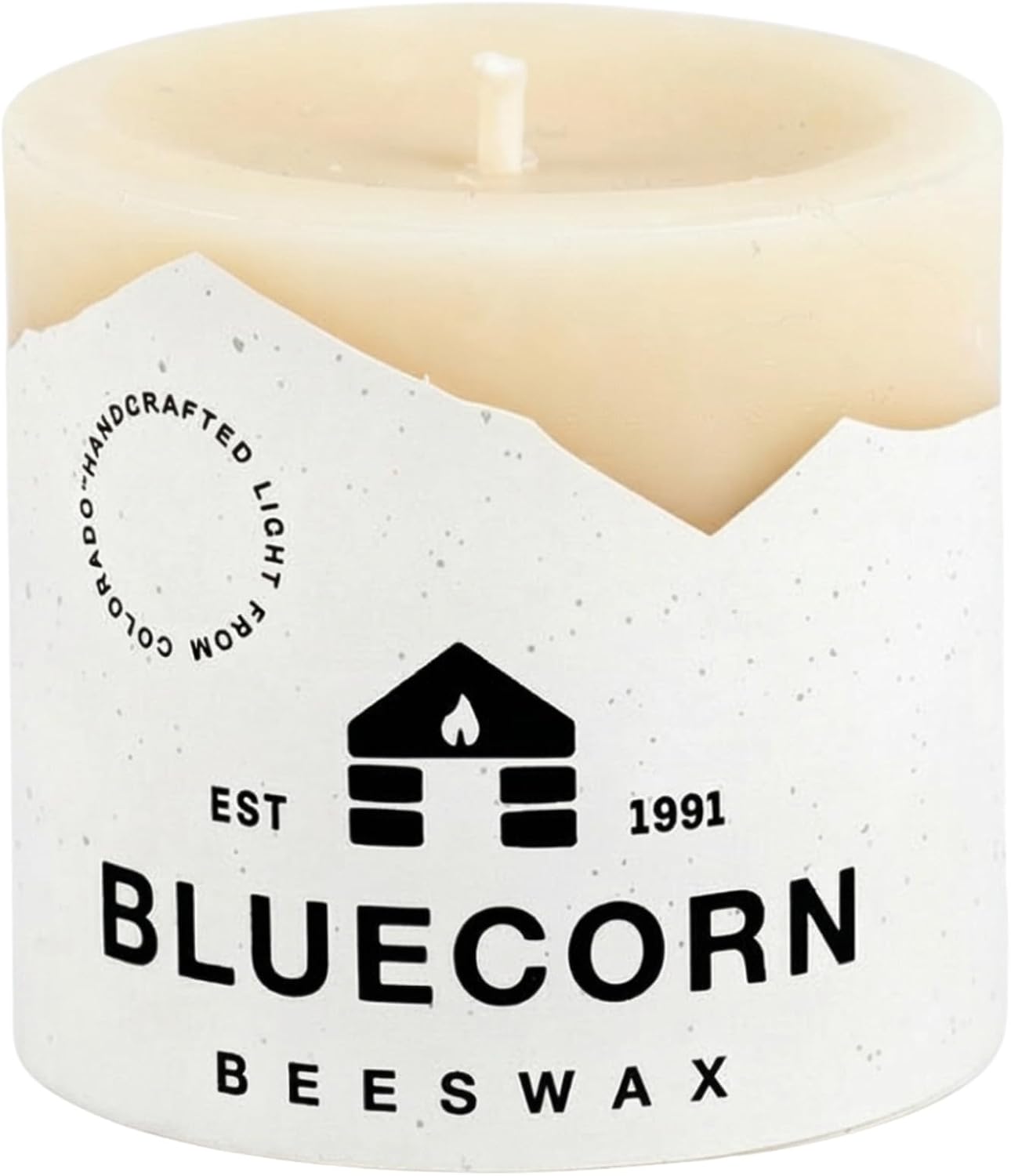 Bluecorn Beeswax Pillar (B00A8IDLUK)