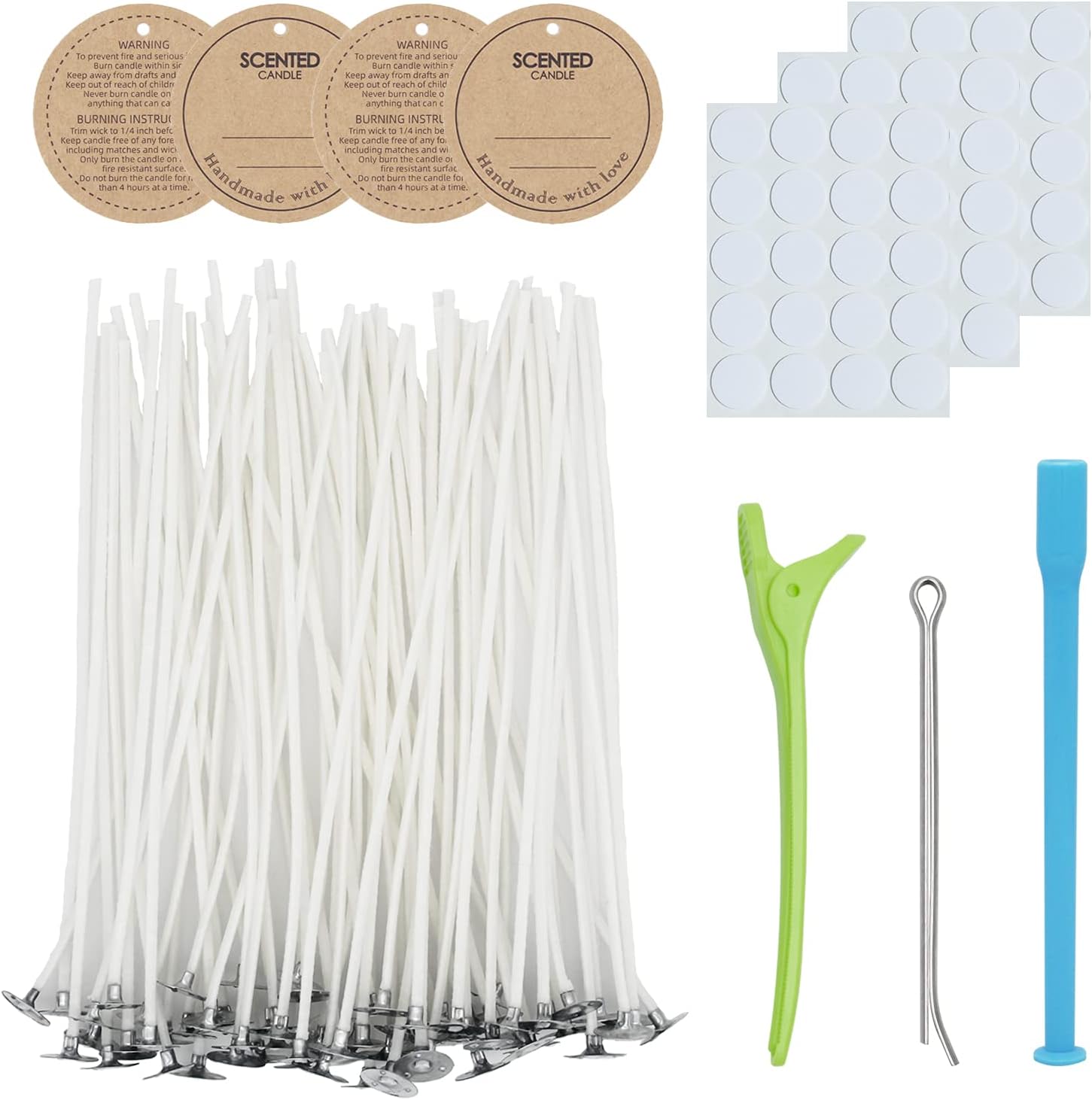 CandMak Candle Wick Kit (B097D7S6KB)