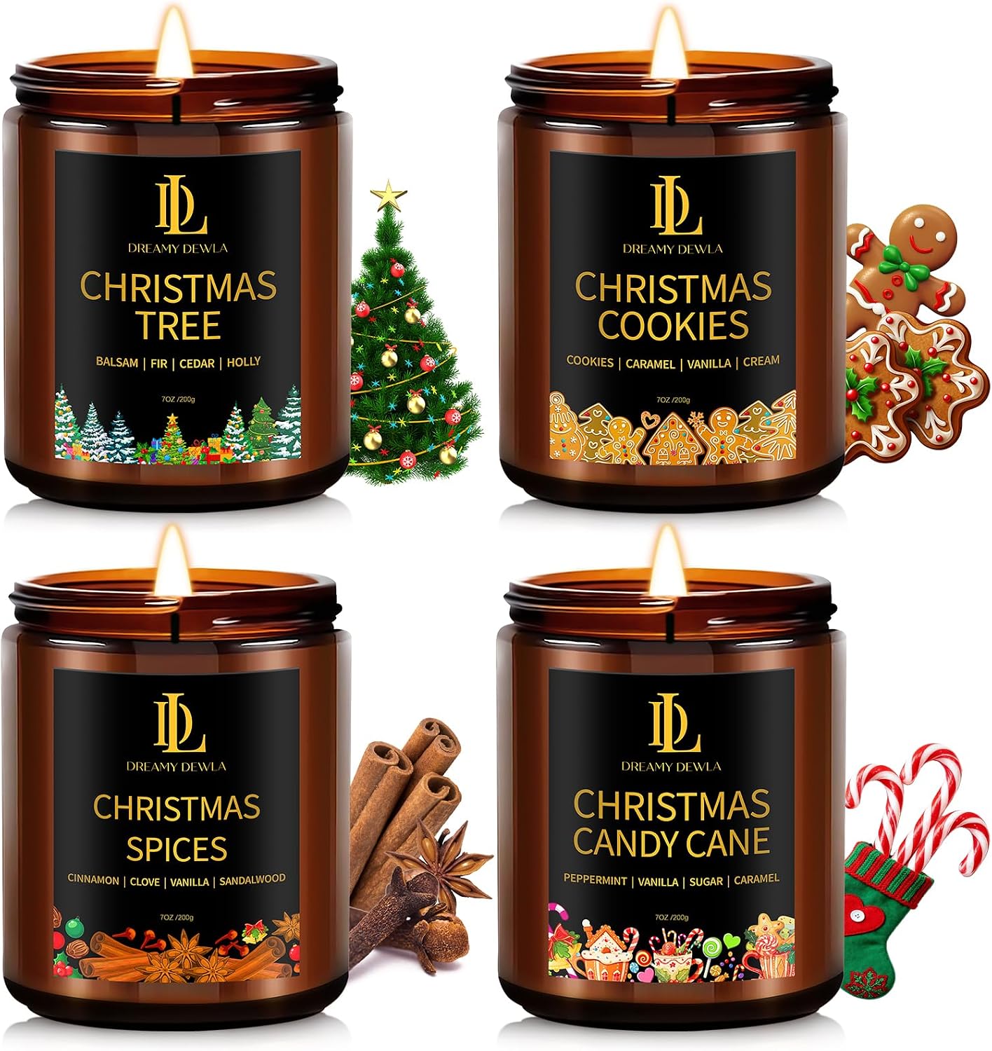 Holiday Candle Set (B0FJLXWHVW)